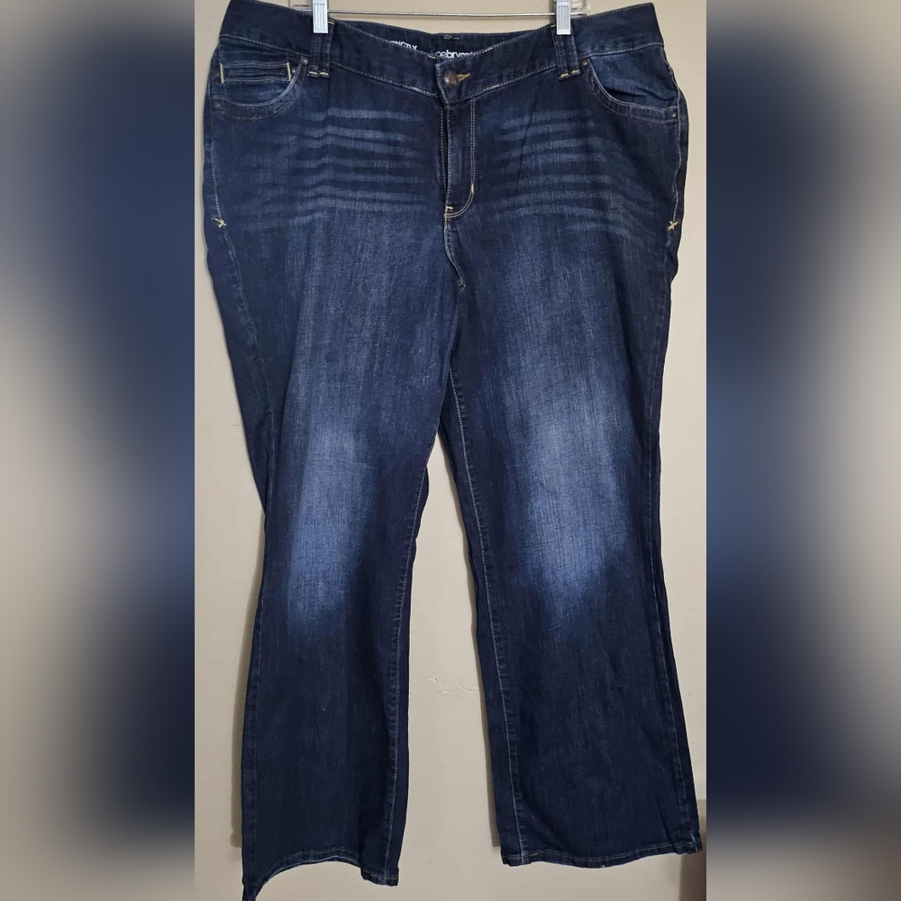 Lane Bryant Indigo Distinctly Boot Jeans